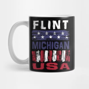 Flint Michigan USA T-Shirt Mug